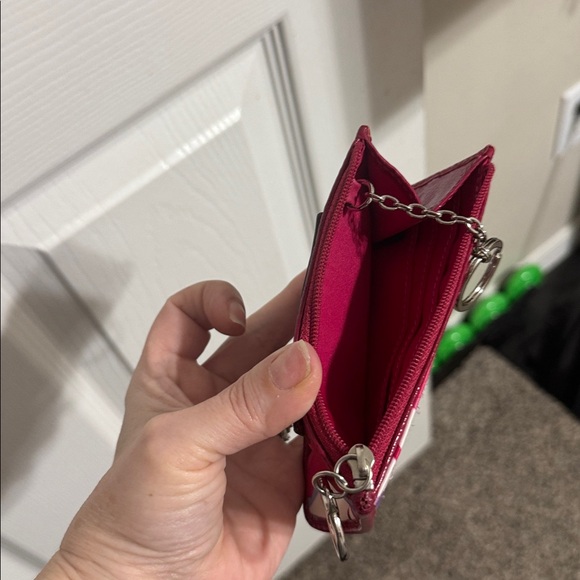 Coach Pink & Magenta Poppy Shoulder Bag with Match Wallet - Picture 11 of 12